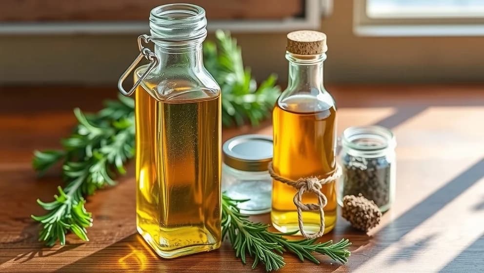 Gör din egen rosmarinolja för håret hemma