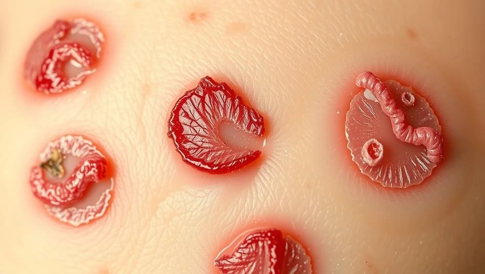 Hur ser svamp ut på huden