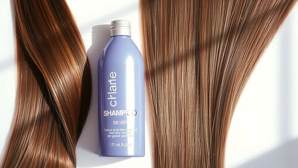 Kan man använda silverschampo på brunt hår