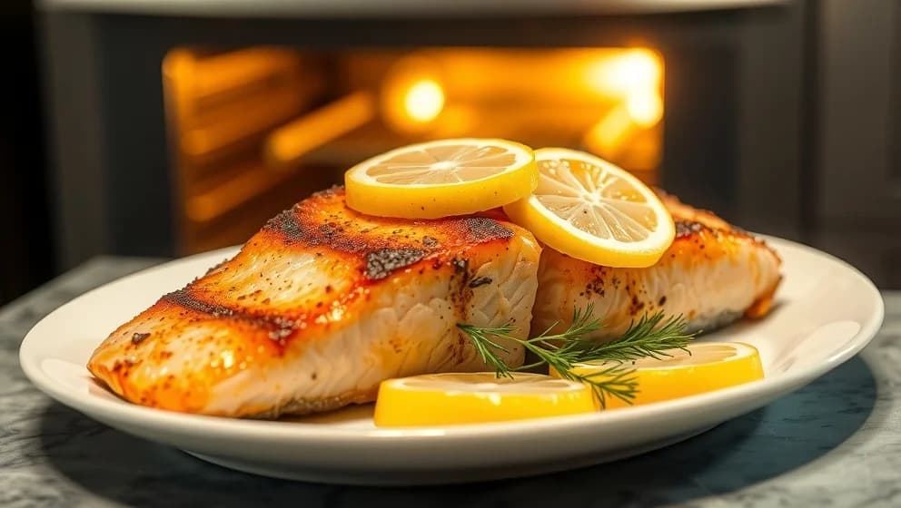 Lax i ugn med citron och dill hemma